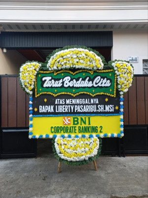 Papan Bunga Duka di Seruyan Tengah