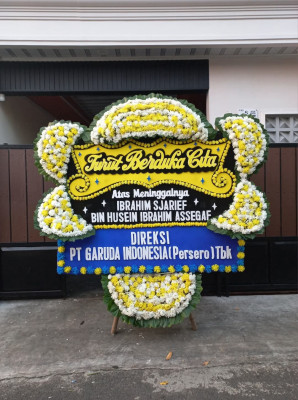 Papan Bunga Duka di Seruyan Tengah