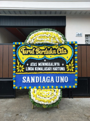 Papan Bunga Duka di Seruyan Tengah