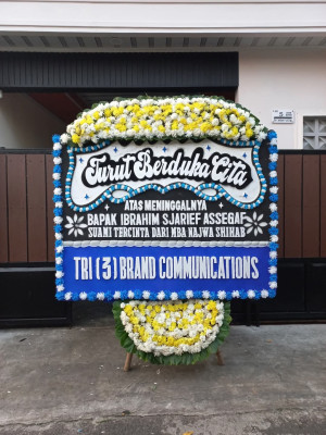 Papan Bunga Duka di Seruyan Tengah